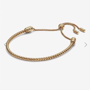 Studded chain slider bracelet + beaded open heart charm bundle